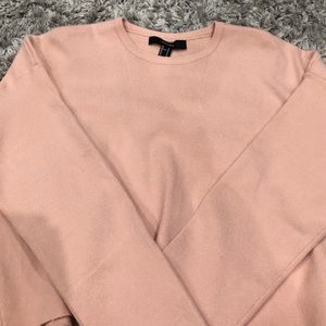 Forever 21 semi cropped sweater for women